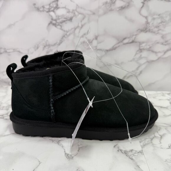 Kirkland 100% Shearling Ankle Boots sz 6 Cushioned NEW # box M156 - Picture 6 of 9